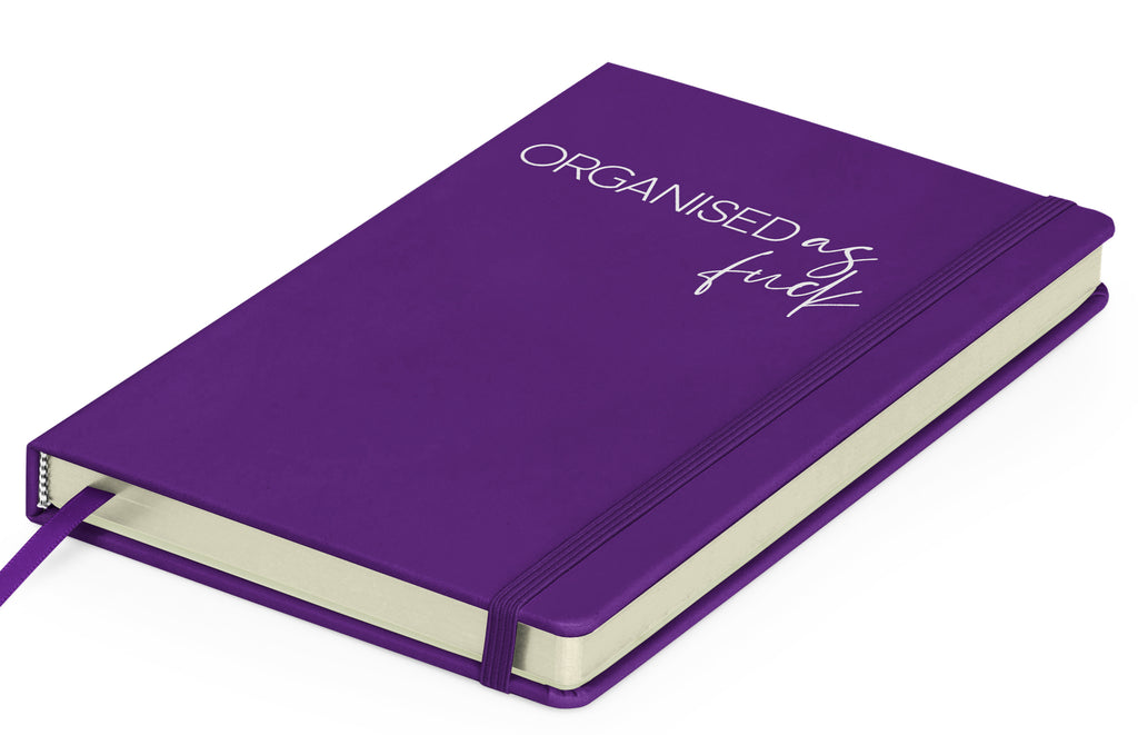 Organised As Fuck Notebook