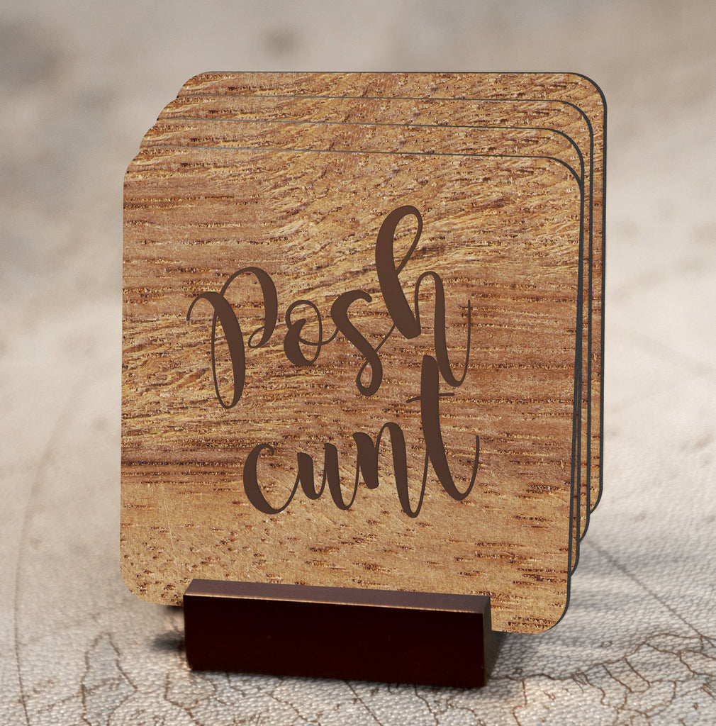 Posh Cunt Coaster