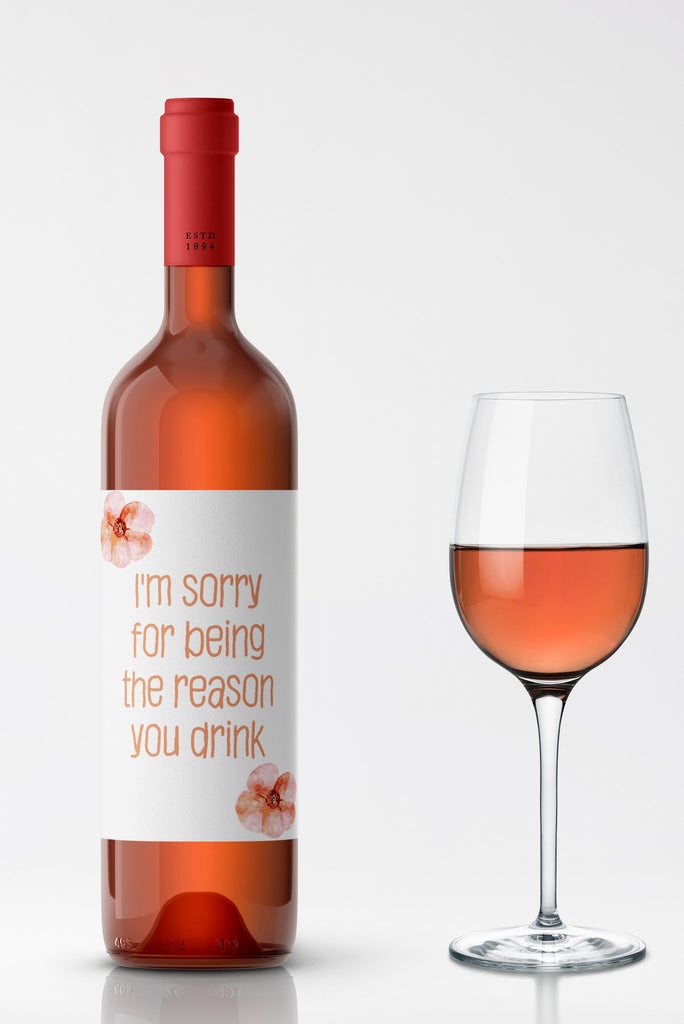 Reason You Drink Wine Label