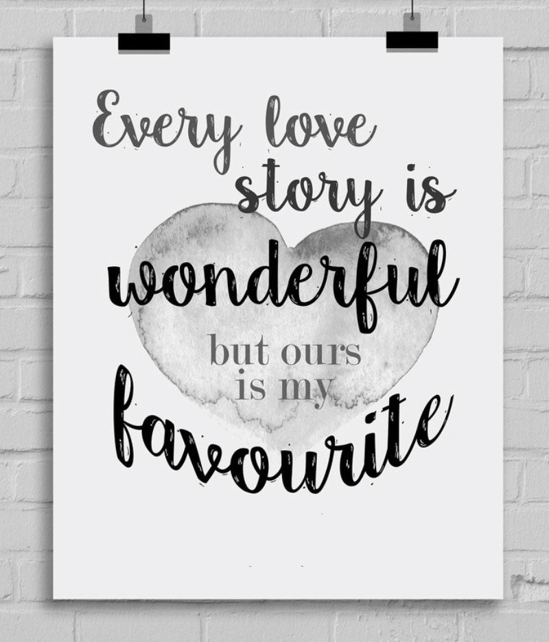 Every Love Story is Wonderful