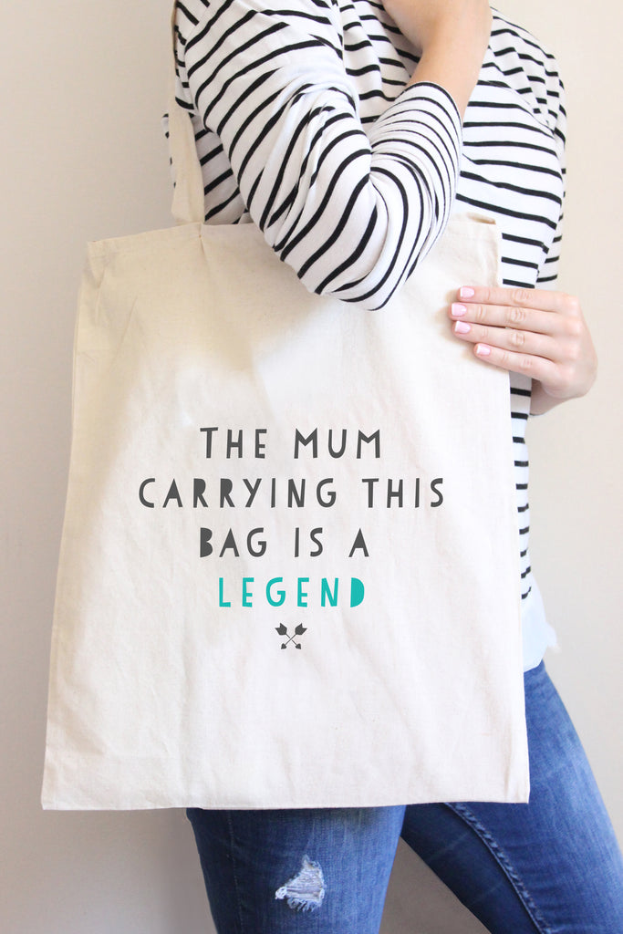 Mum Legend Tote Bag