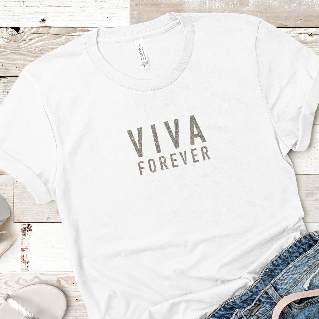 Viva Forever Tee (Glitter Print)